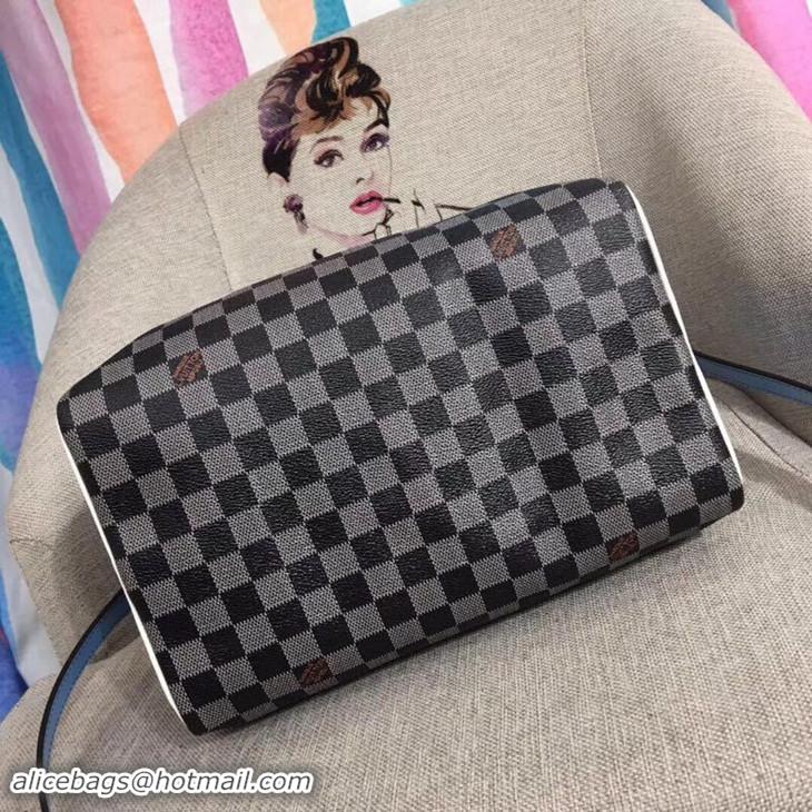 Top Quality Louis Vuitton Speedy Bandouliere Damier 30 N70949 Black/White