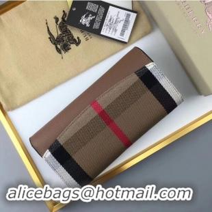 Grade Promotion Burberry Calfskin Leather Clutch Bag 3957 Camel