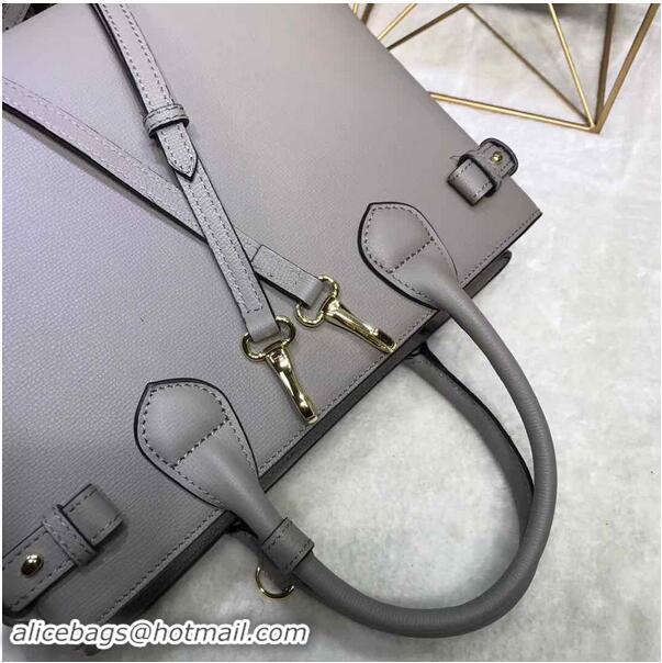 Classic Discount Best BurBerry Leather Tote Bag 5559 Grey