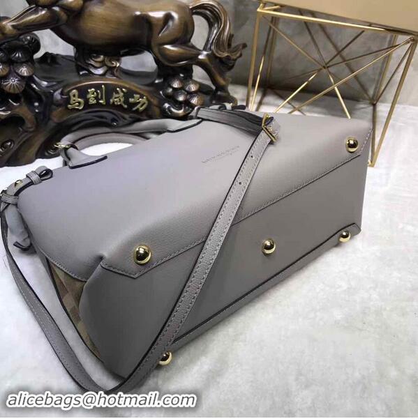 Classic Discount Best BurBerry Leather Tote Bag 5559 Grey