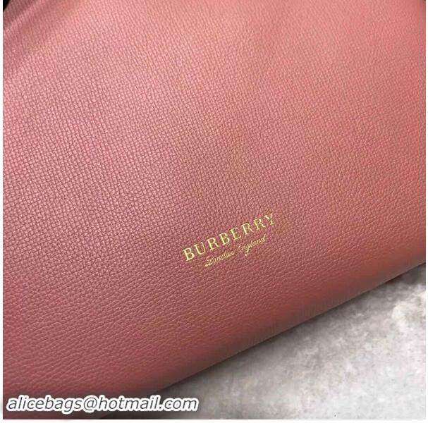 Low Cost Best BurBerry Leather Tote Bag 5559 Pink