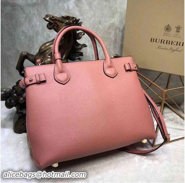 Low Cost Best BurBerry Leather Tote Bag 5559 Pink