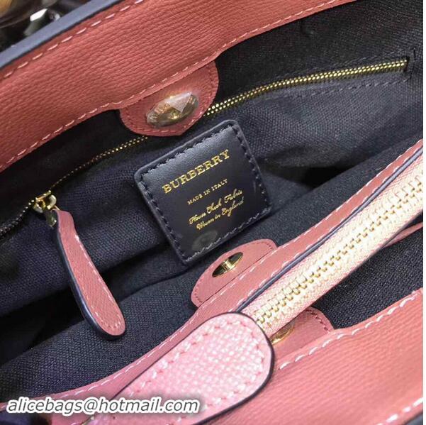 Low Cost Best BurBerry Leather Tote Bag 5559 Pink