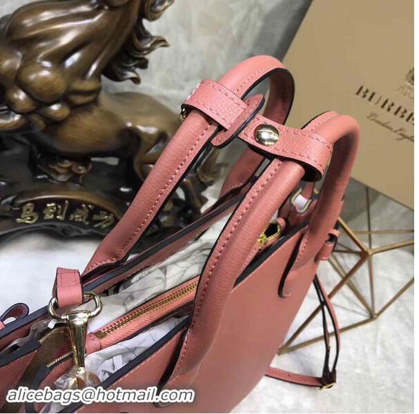 Low Cost Best BurBerry Leather Tote Bag 5559 Pink