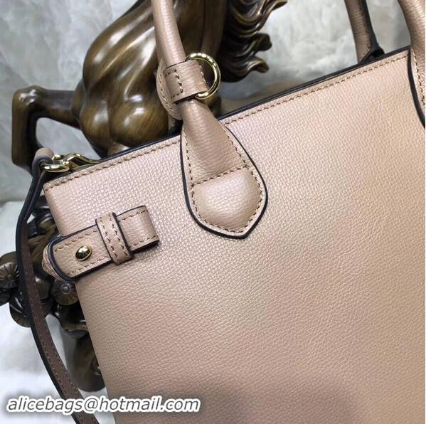 Perfect Promotion Design BurBerry Leather Tote Bag 5559 Apricot