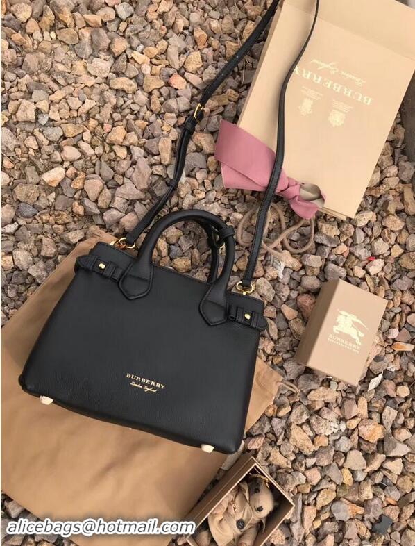 Unique Promotional BurBerry Leather Tote Bag 5560 Black