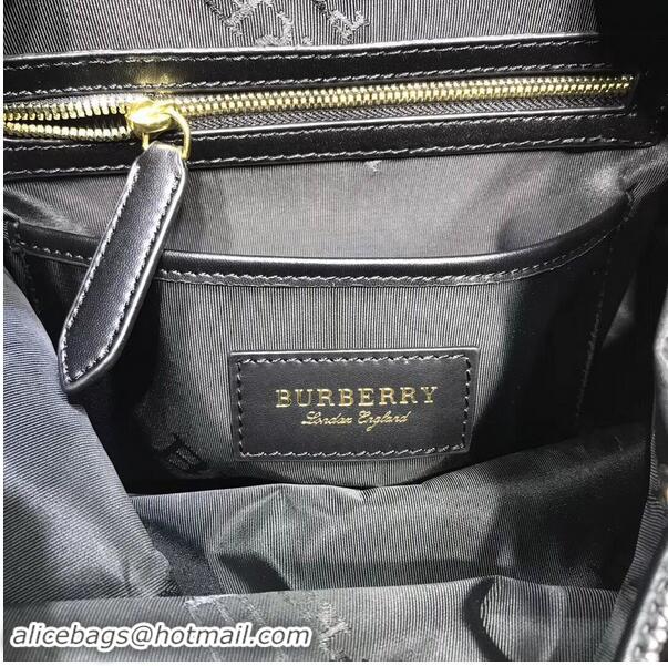 Top Quality Burberry Large Backpack Fabric ABU41048 Black