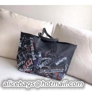 Low Price BurBerry Tote Shopping Bags BU5548 Black