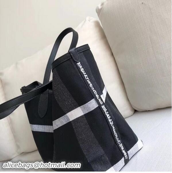 Low Price BurBerry Tote Shopping Bags BU5548 Black