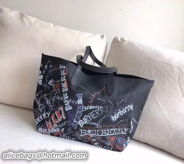 Low Price BurBerry Tote Shopping Bags BU5548 Black