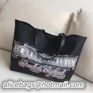 Popular Promotional BurBerry Tote Shopping Bags BU5549 Black