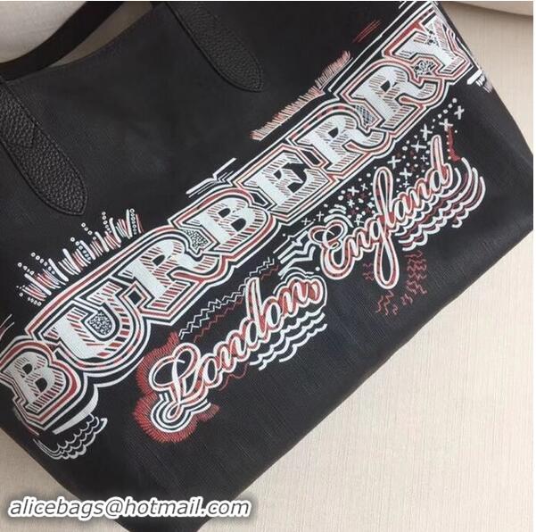 Popular Promotional BurBerry Tote Shopping Bags BU5549 Black