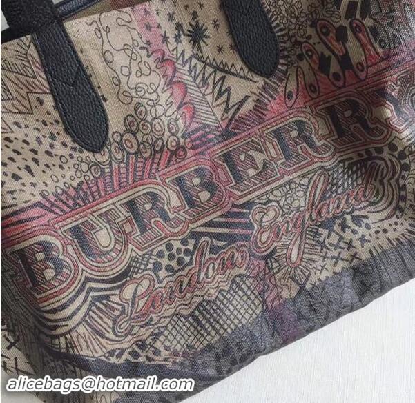 Super Quality BurBerry Tote Shopping bags BU5549 grey