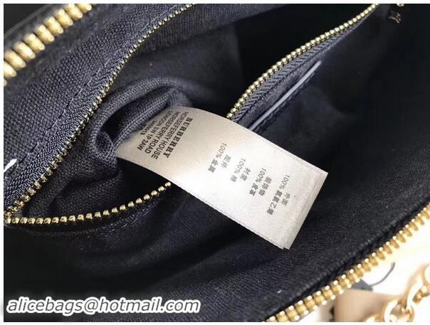 Good Quality Burberry Calfskin Leather Should Bag 41711 black