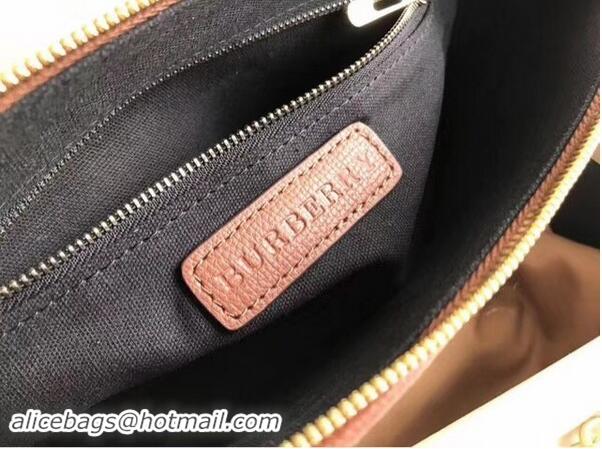 Big Discount Burberry Calfskin Leather Should Bag 41711 brown