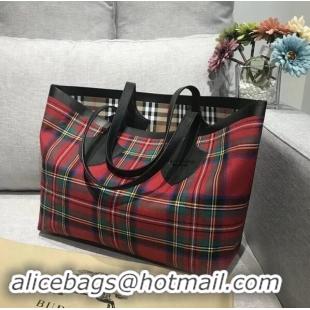 Promotional Best BurBerry Tote Shopping Bags BU55779 Red