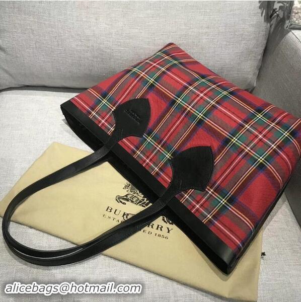 Promotional Best BurBerry Tote Shopping Bags BU55779 Red