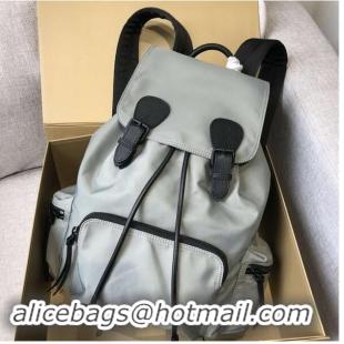 Particularly Recommended BURBERRY nylon backpack 48791 grey