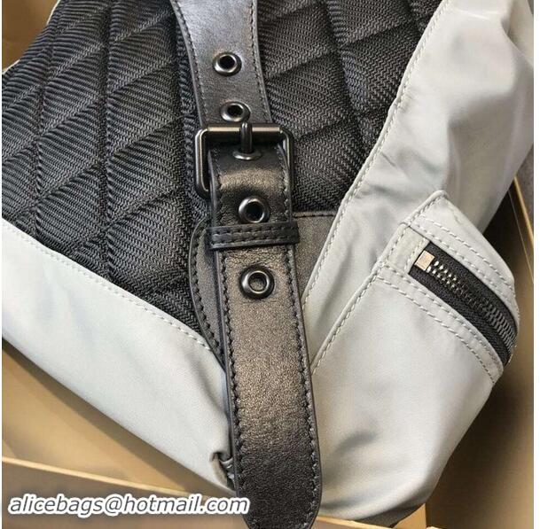 Particularly Recommended BURBERRY nylon backpack 48791 grey