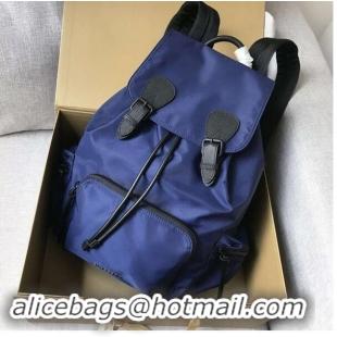 Modern Classic BURBERRY nylon backpack 48791 blue