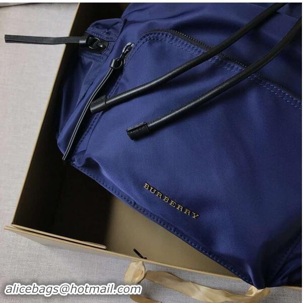 Modern Classic BURBERRY nylon backpack 48791 blue