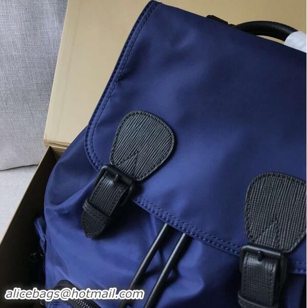 Modern Classic BURBERRY nylon backpack 48791 blue