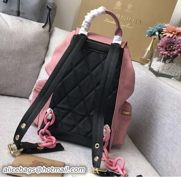 Design Discount BURBERRY Leather backpack 48791 pink