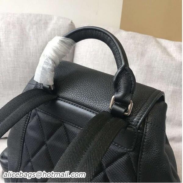 Hot Style BURBERRY Leather backpack 48791 black