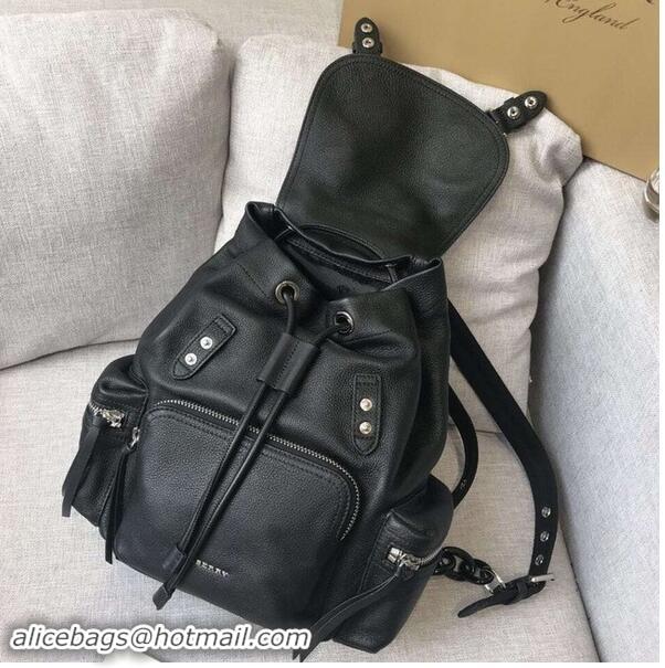 Hot Style BURBERRY Leather backpack 48791 black