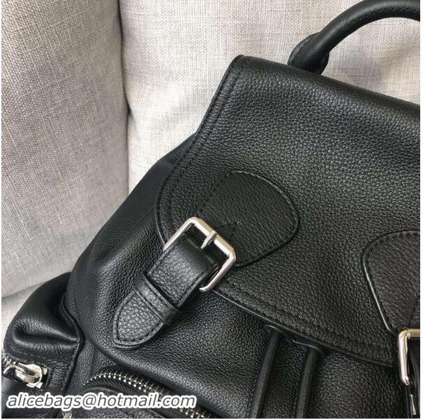 Hot Style BURBERRY Leather backpack 48791 black