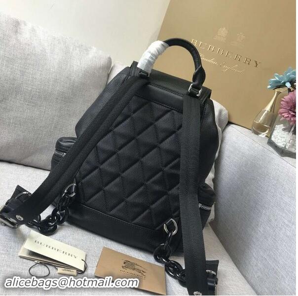 Hot Style BURBERRY Leather backpack 48791 black