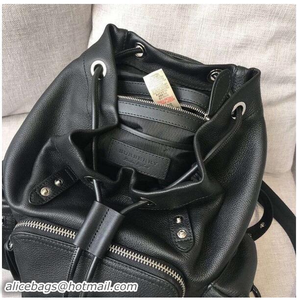 Hot Style BURBERRY Leather backpack 48791 black