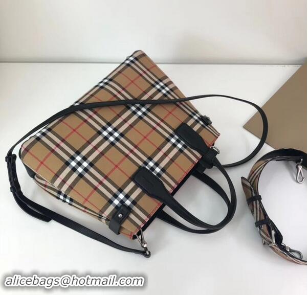 Best Duplicate BURBERRY Medium Banner tote bag 3835 black