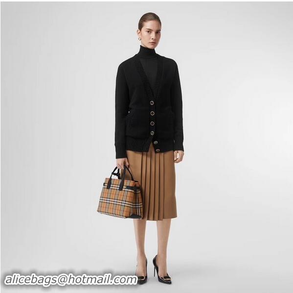 Best Duplicate BURBERRY Medium Banner tote bag 3835 black