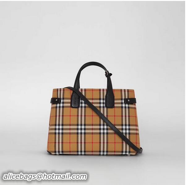 Best Duplicate BURBERRY Medium Banner tote bag 3835 black