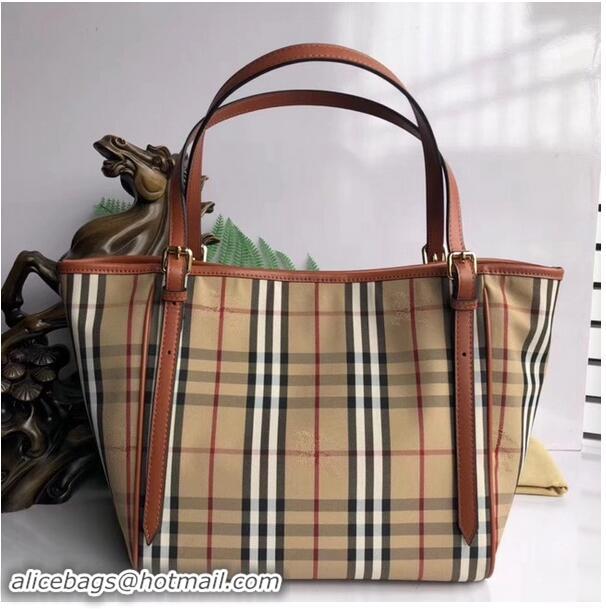 Sumptuous Discount BURBERRY Medium Banner tote bag 5788 brown