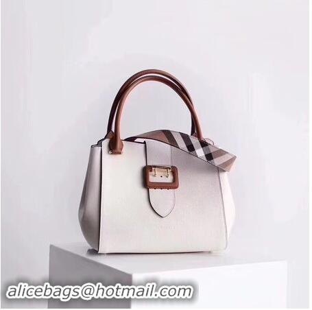 Expensive Grade BURBERRY Medium Banner tote bag 0221 white