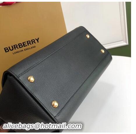 Refined BURBERRY Medium Banner tote bag 0221 black