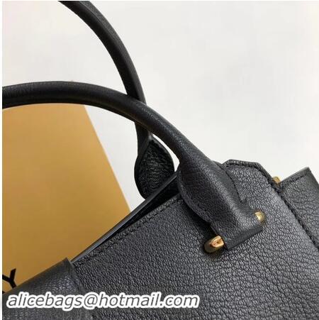 Refined BURBERRY Medium Banner tote bag 0221 black