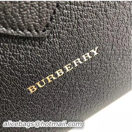 Refined BURBERRY Medium Banner tote bag 0221 black