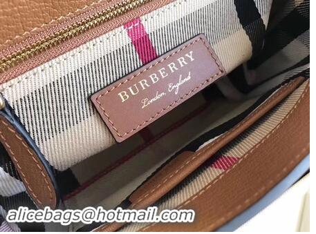 Buy Cheapest BURBERRY Hampshire vintage check leather cross-body bag 6101 black