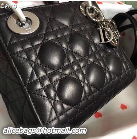 Original Cheap MINI LADY DIOR-TAS VAN LAMSLEER CAL44500 black