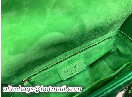 High Quality Dior Lady Original Silk Bag 2369 Diamond Green