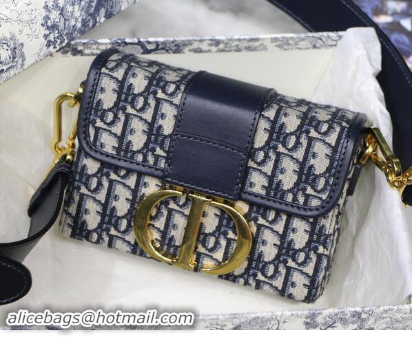 Cheapest Dior 30 MONTAIGNE DIOR OBLIQUE BAG M9204 Blue