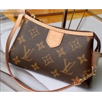 Newest Louis Vuitton Monogram Canvas Mini Pochette Delightful Pouch Bag M40309