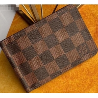 Good Product Louis Vuitton Pince Wallet Damier Ebene Canvas M633222