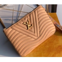 Discount Louis Vuitton New Wave Zip Pochette Bag  M68478 Apricot 2019