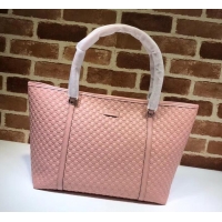 Purchase Gucci Signature leather tote bag 449647 pink