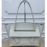 Cheapest Bottega Veneta Arco 48 Bag in French Calf Top Handle Bag BV90701 White 2019