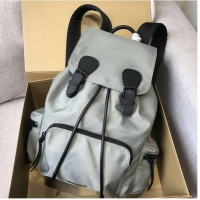 Particularly Recommended BURBERRY nylon backpack 48791 grey